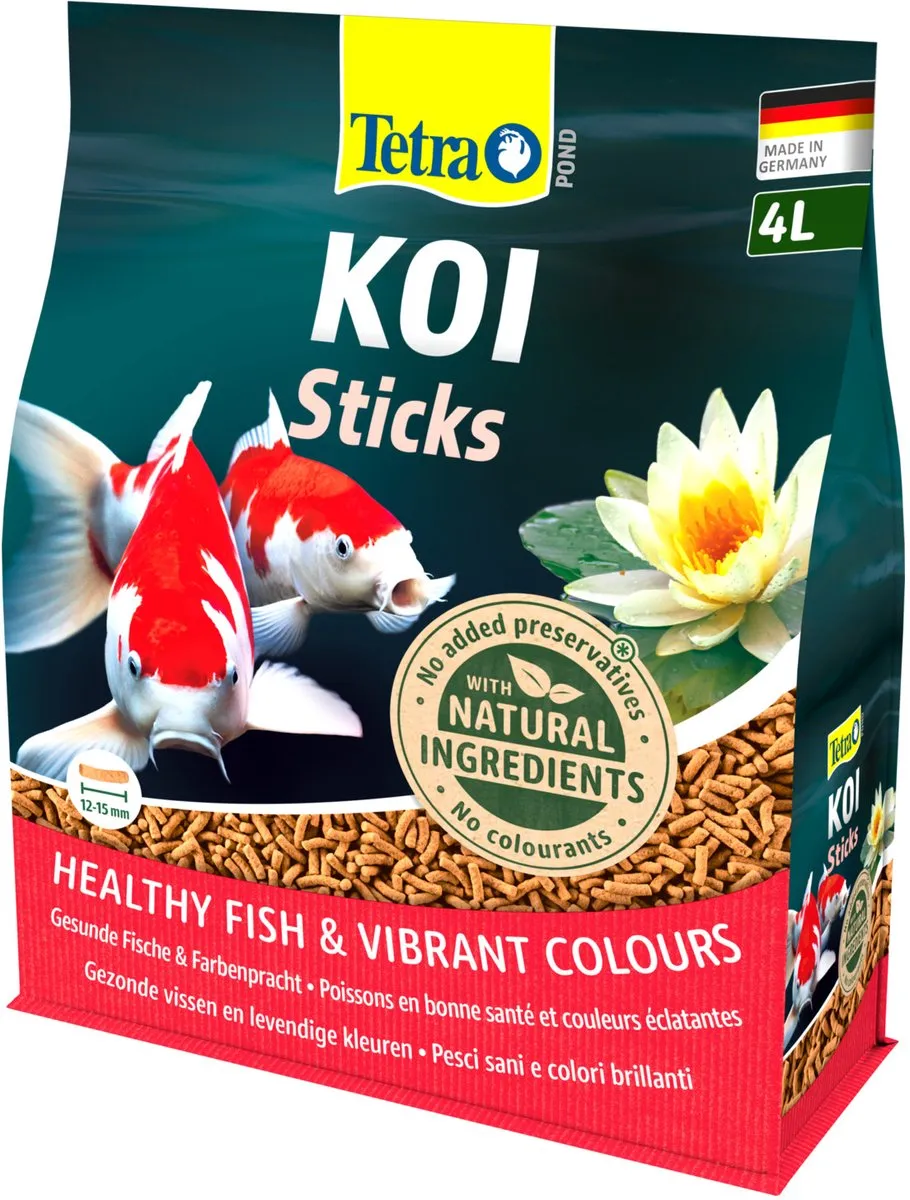 Tetra Pond Koi Sticks Vissenvoer 4L