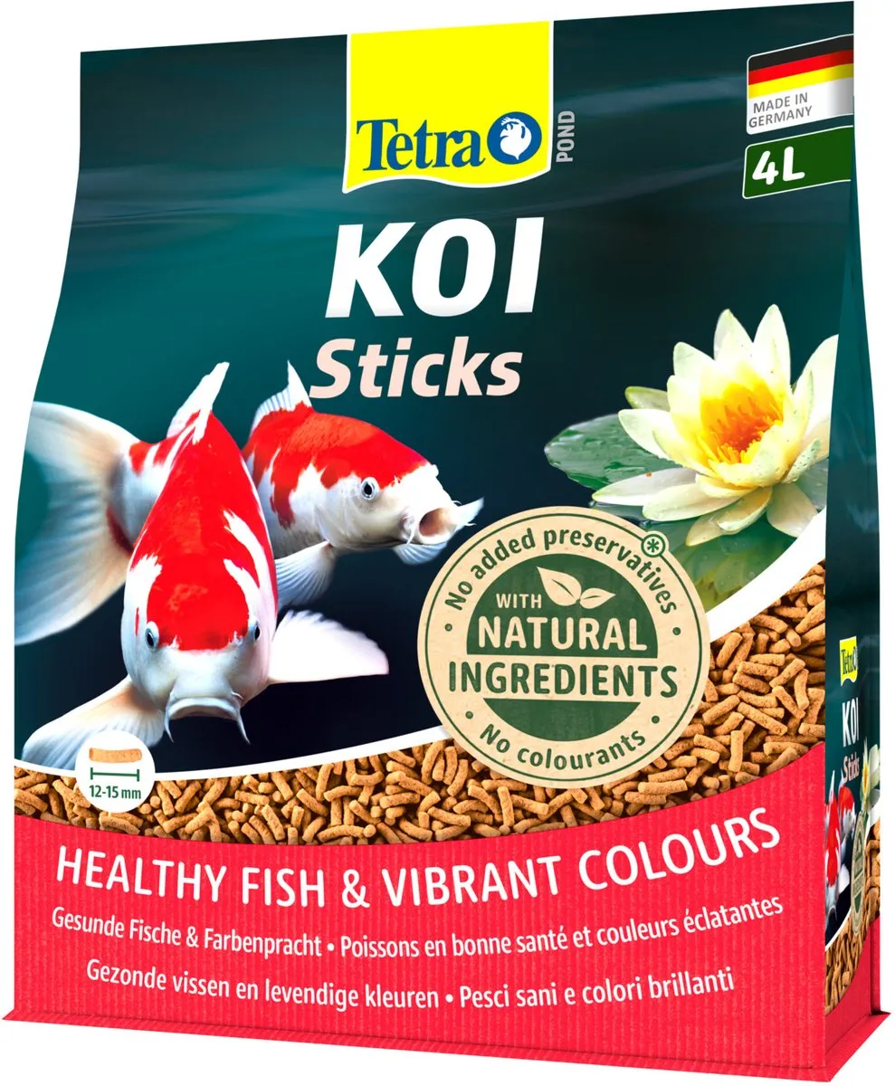 Tetra Pond Koi Sticks Vissenvoer 4L
