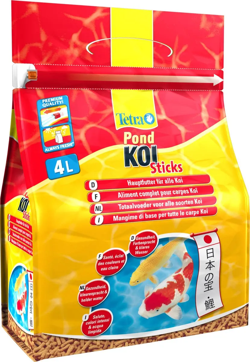 Tetra Pond Koi Sticks Vissenvoer 4L