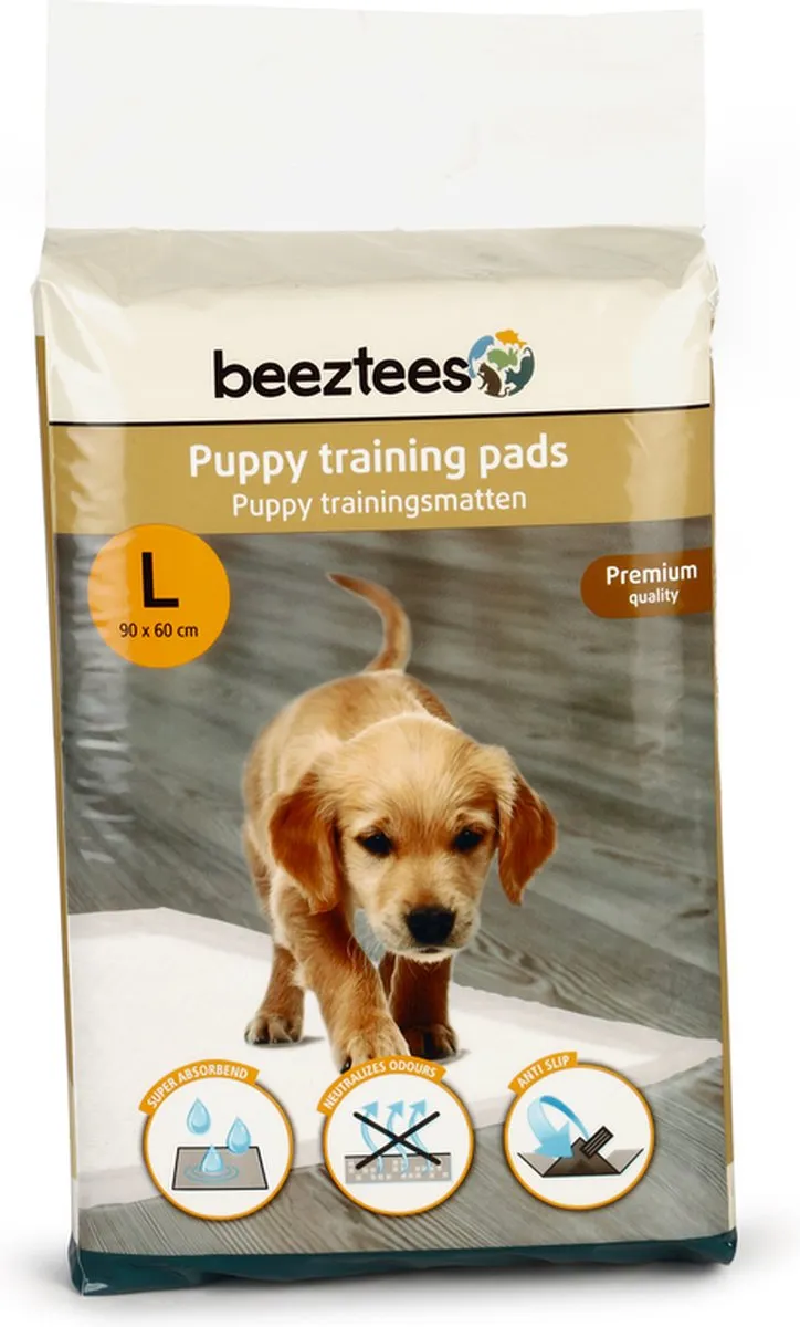 Beeztees Puppy Trainingsmatten L - 10 Stuks