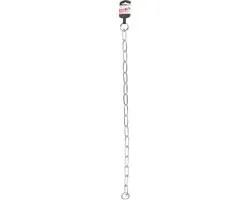 Flamingo Slipketting Grove Schakel XXL - Zilvergrijs