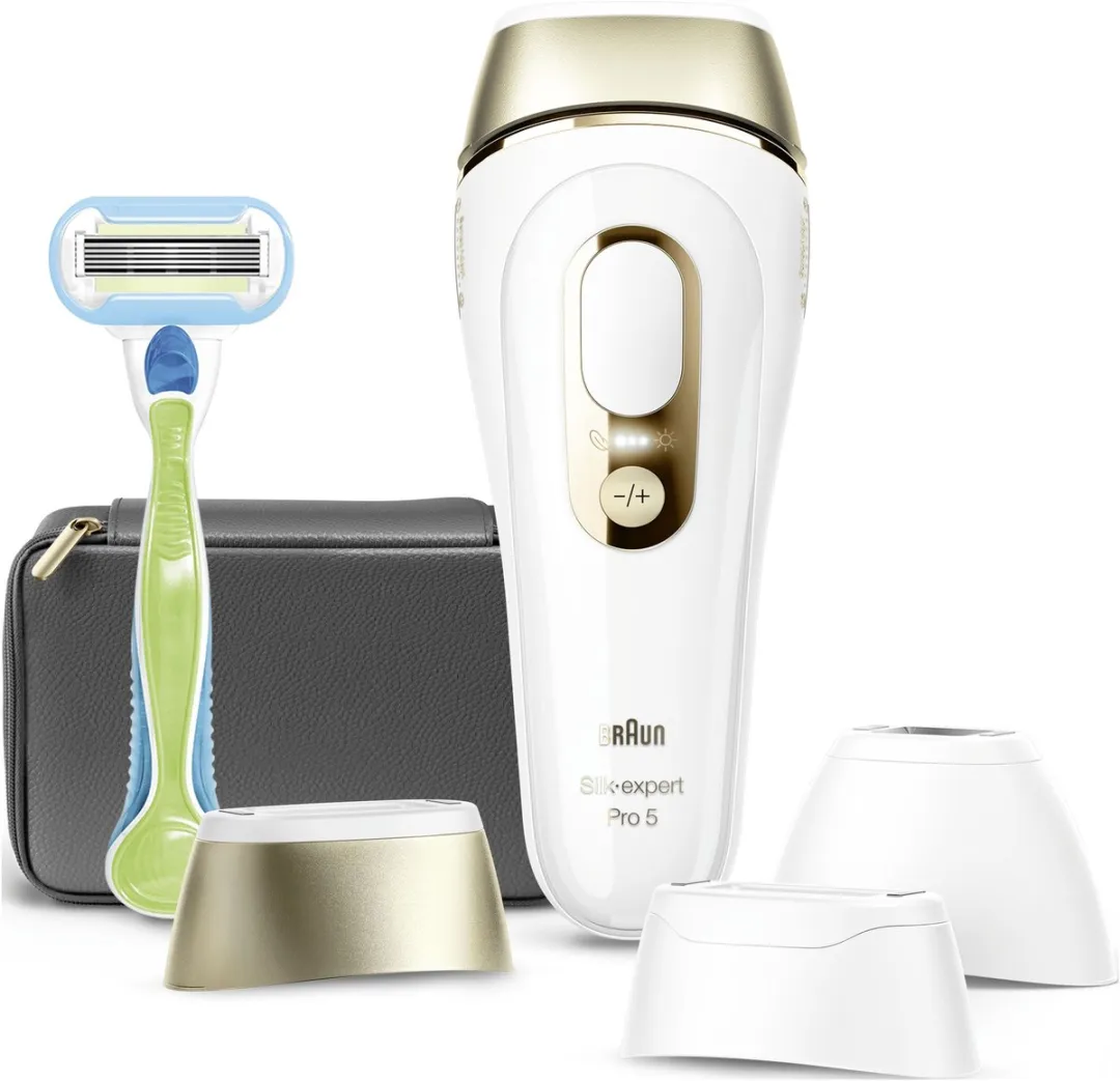 Braun IPL Silk-expert Pro 5 PL5242 Ontharingsapparaat - 400.000 Flitsen - Wit