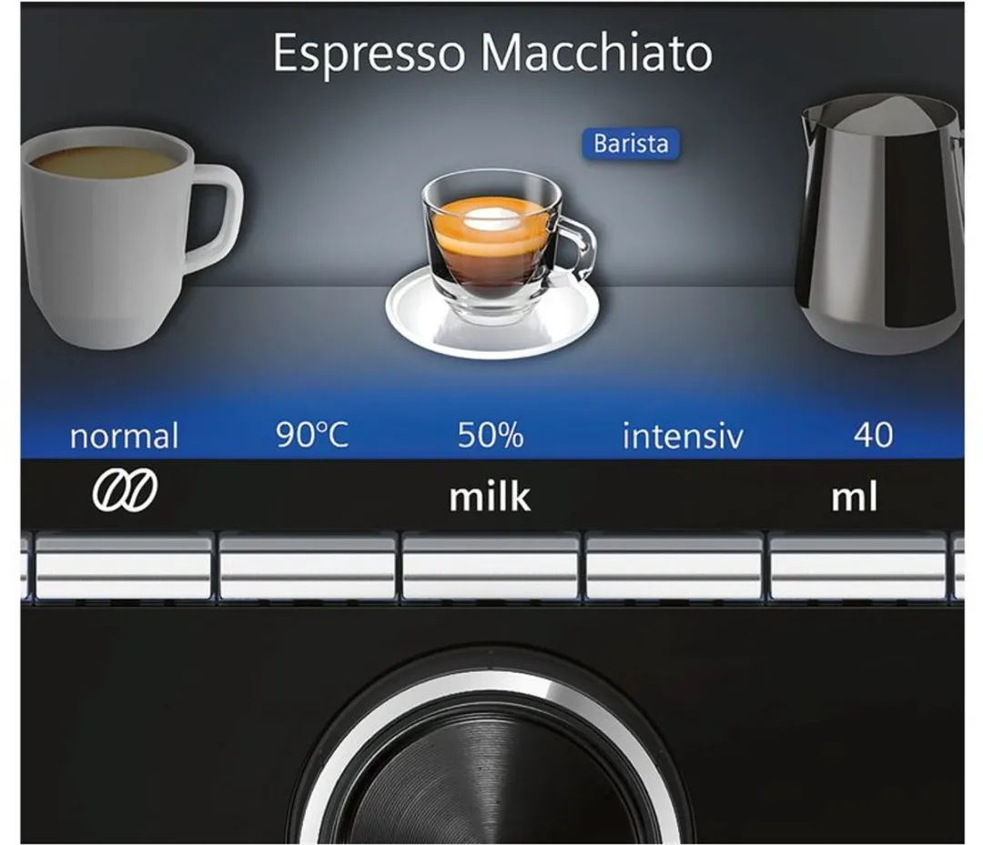 Siemens EQ6 Plus S500 TE655503 Espressomachine - 1,7 l - Zwart/Zilver