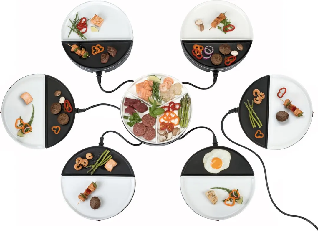 Bourgini Chef's Dinner Party Gourmetstel 6 Personen