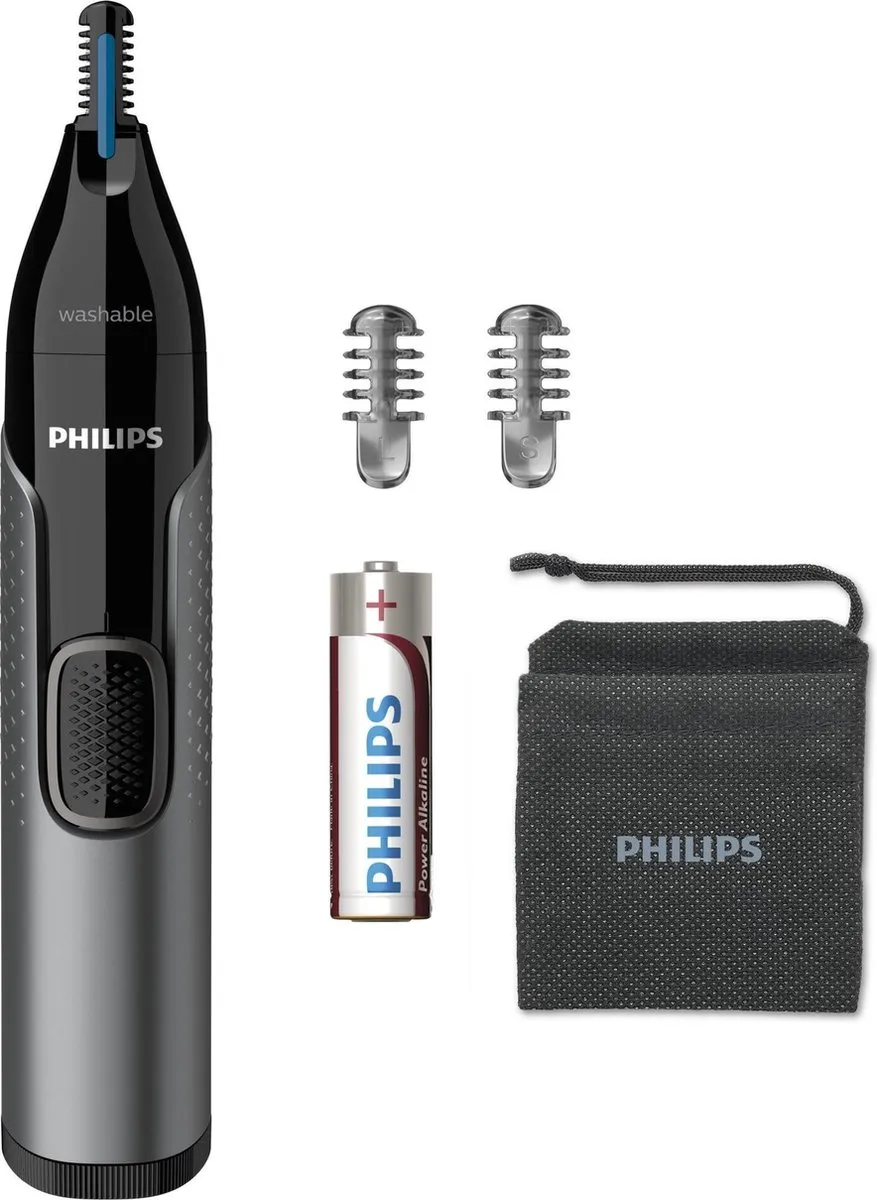Philips NT3650/16 Neus- en Oorhaartrimmer - Grijs