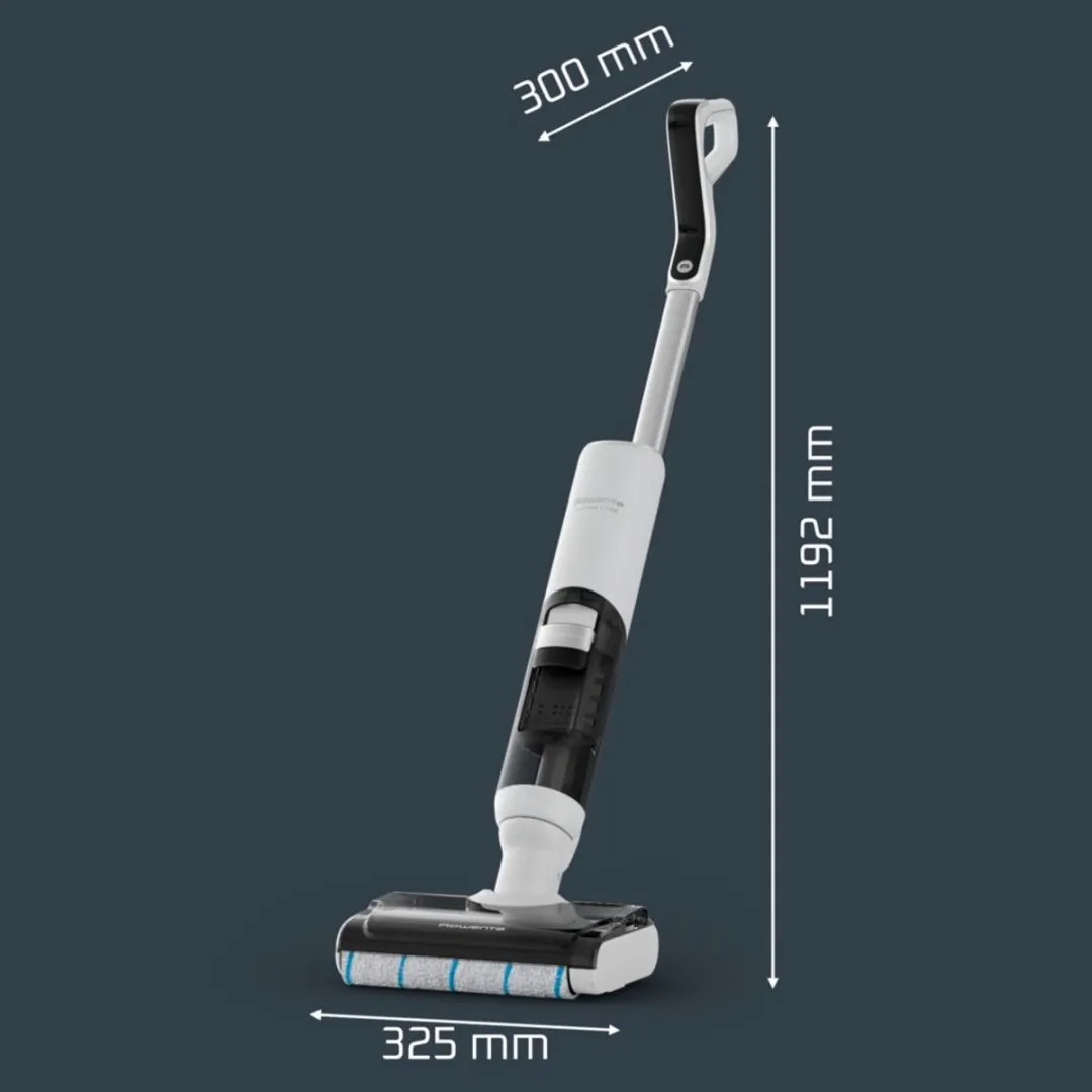 Rowenta X-Clean 5 Pro GZ5435 Vloerreiniger - 50 min - Zelfreinigend - Wit - afbeelding 6 van 6