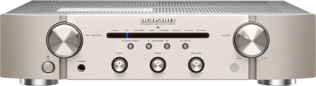Marantz PM6007 Geïntegreerde Versterker - 120W - Zilver