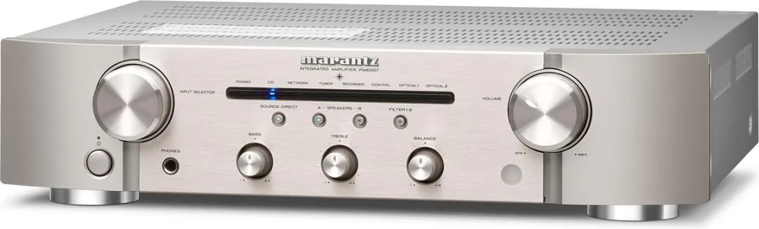 Marantz PM6007 Geïntegreerde Versterker - 120W - Zilver