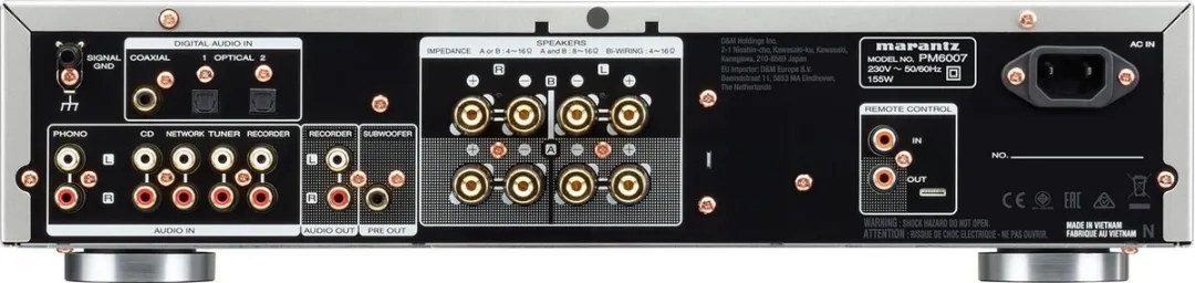 Marantz PM6007 Geïntegreerde Versterker - 120W - Zilver - afbeelding 6 van 6