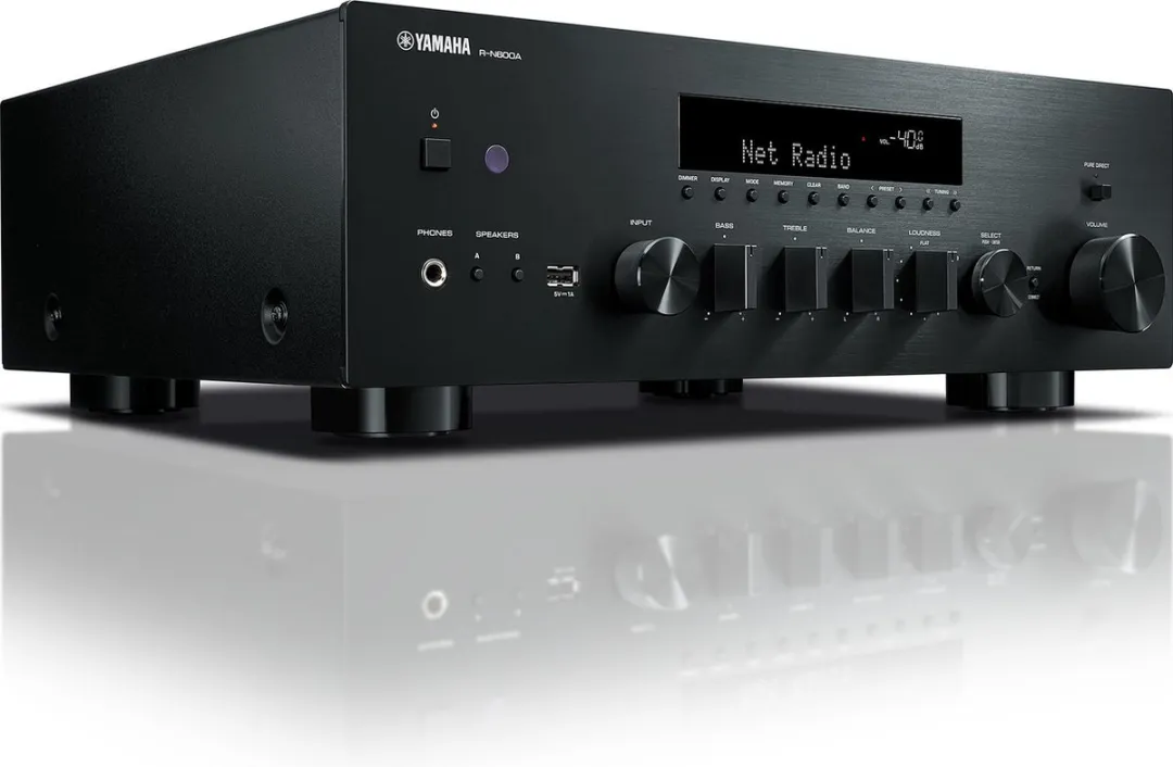 Yamaha R-N600A Receiver - 2x105W - Zwart