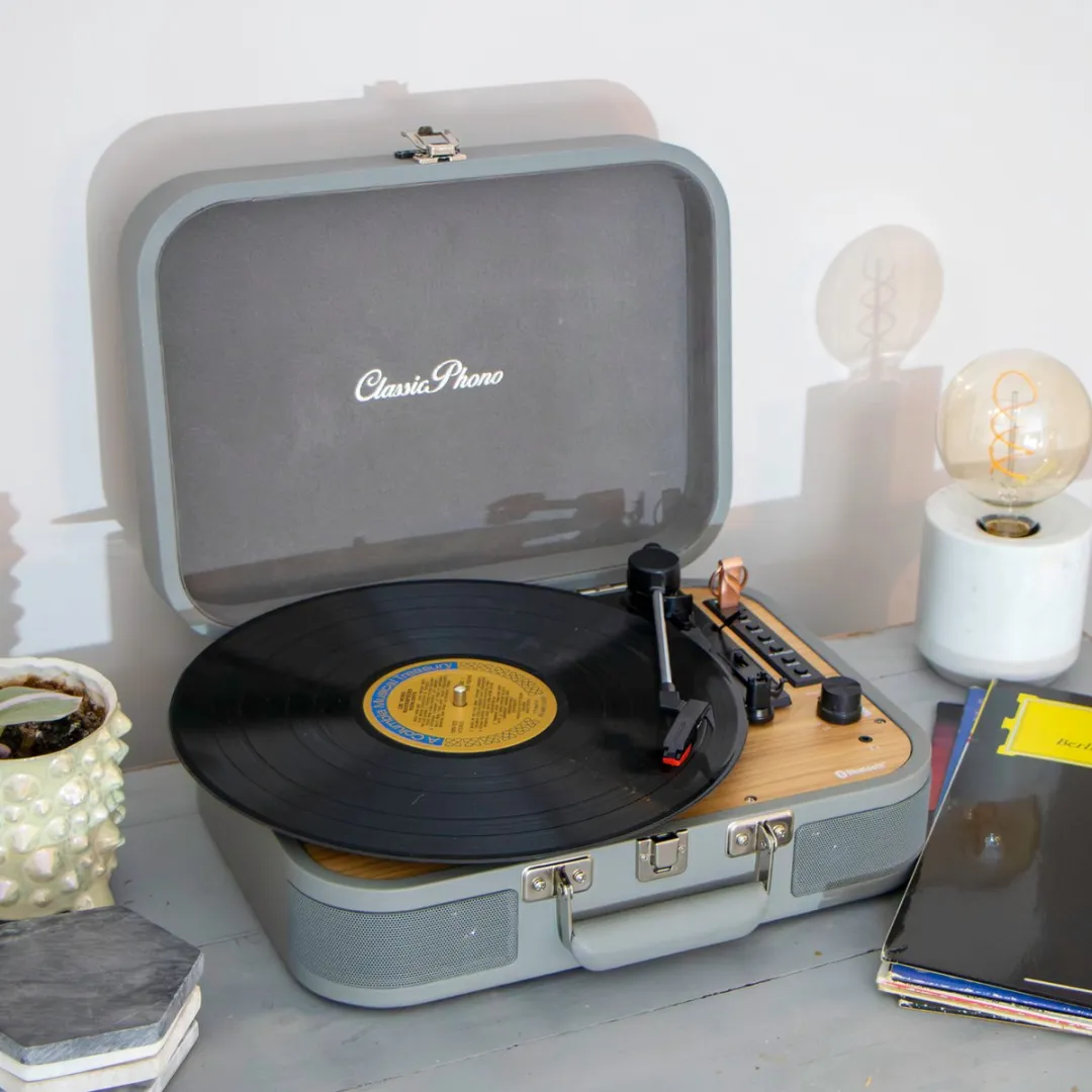 Lenco Classic Phono TT-116GY Platenspeler - Grijs - afbeelding 6 van 6