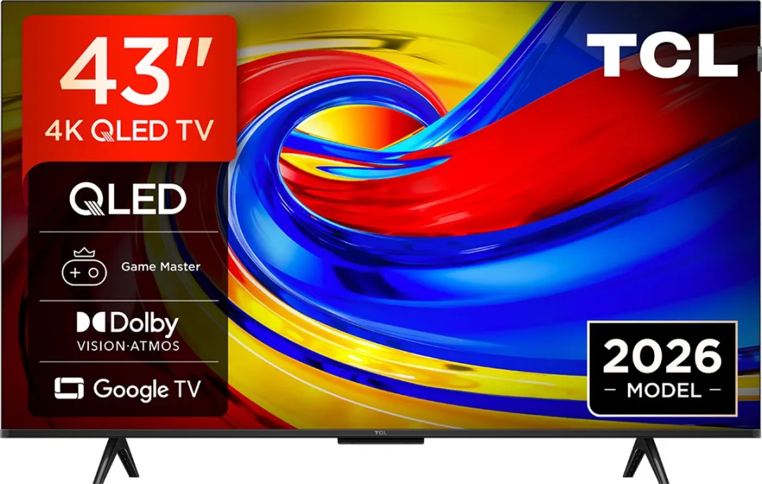 TCL 43P79L 4K QLED Smart TV 43 inch