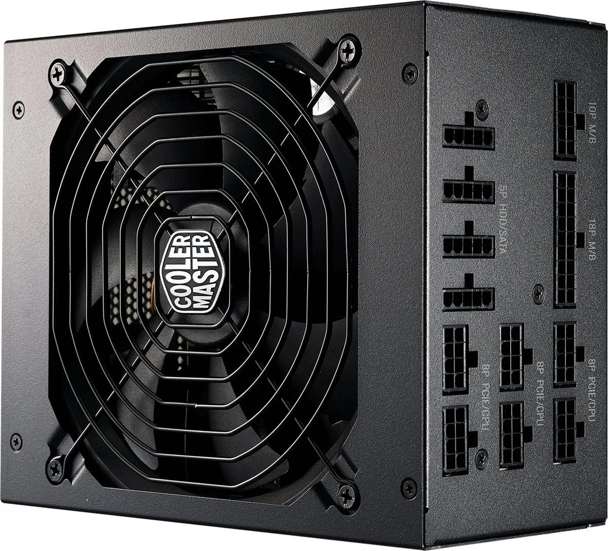 Cooler Master MWE Gold 1250 V2 Voeding 1250W - MPE-C501-AFCAG-EU