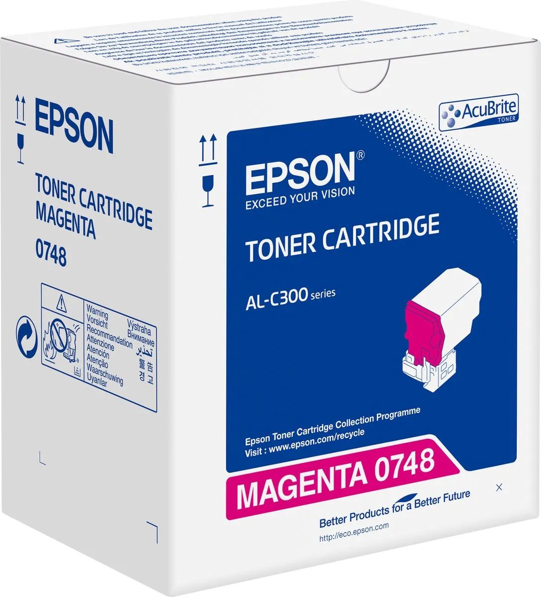 Epson AL-C300 Toner Magenta C13S050748