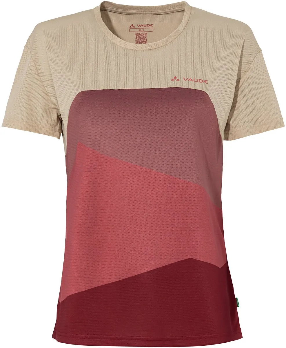 Vaude Women's Moab T-Shirt Fietsshirt 36 - Summer Blue