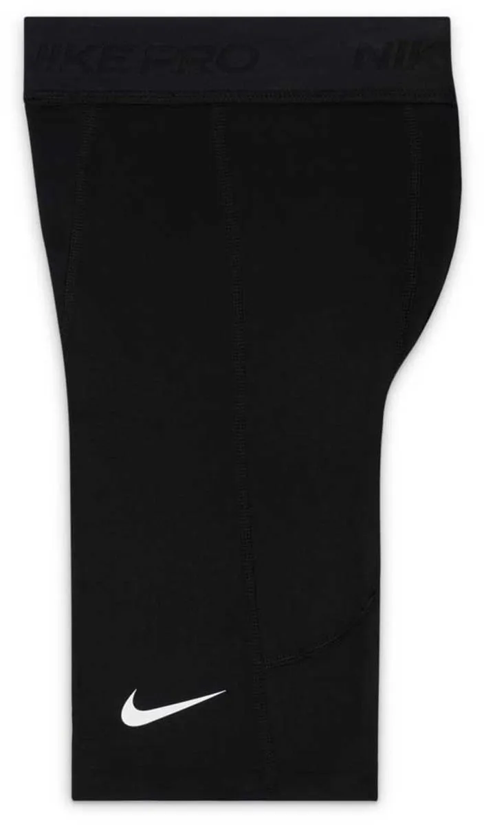 Nike Pro Dri-FIT Short Jongens 116 - Zwart