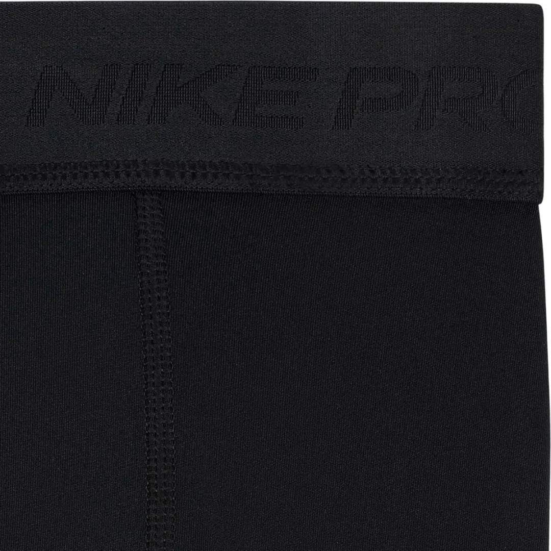 Nike Pro Dri-FIT Short Jongens 116 - Zwart