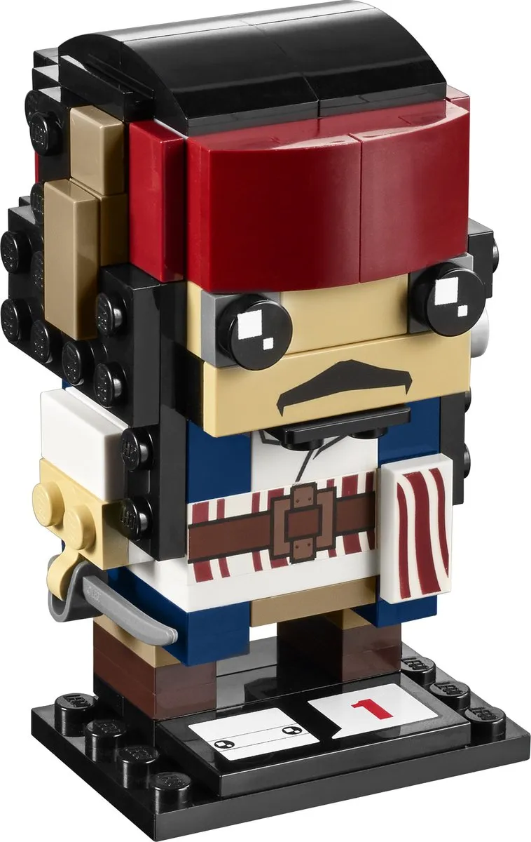LEGO BrickHeadz Captain Jack Sparrow 41593 - 109 Stenen