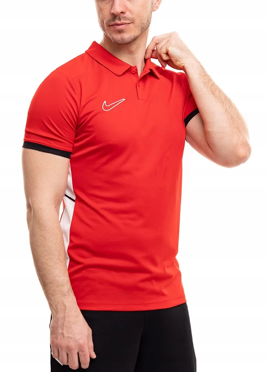 Nike Dri-FIT Academy 25 Heren Poloshirt - Rood - XL