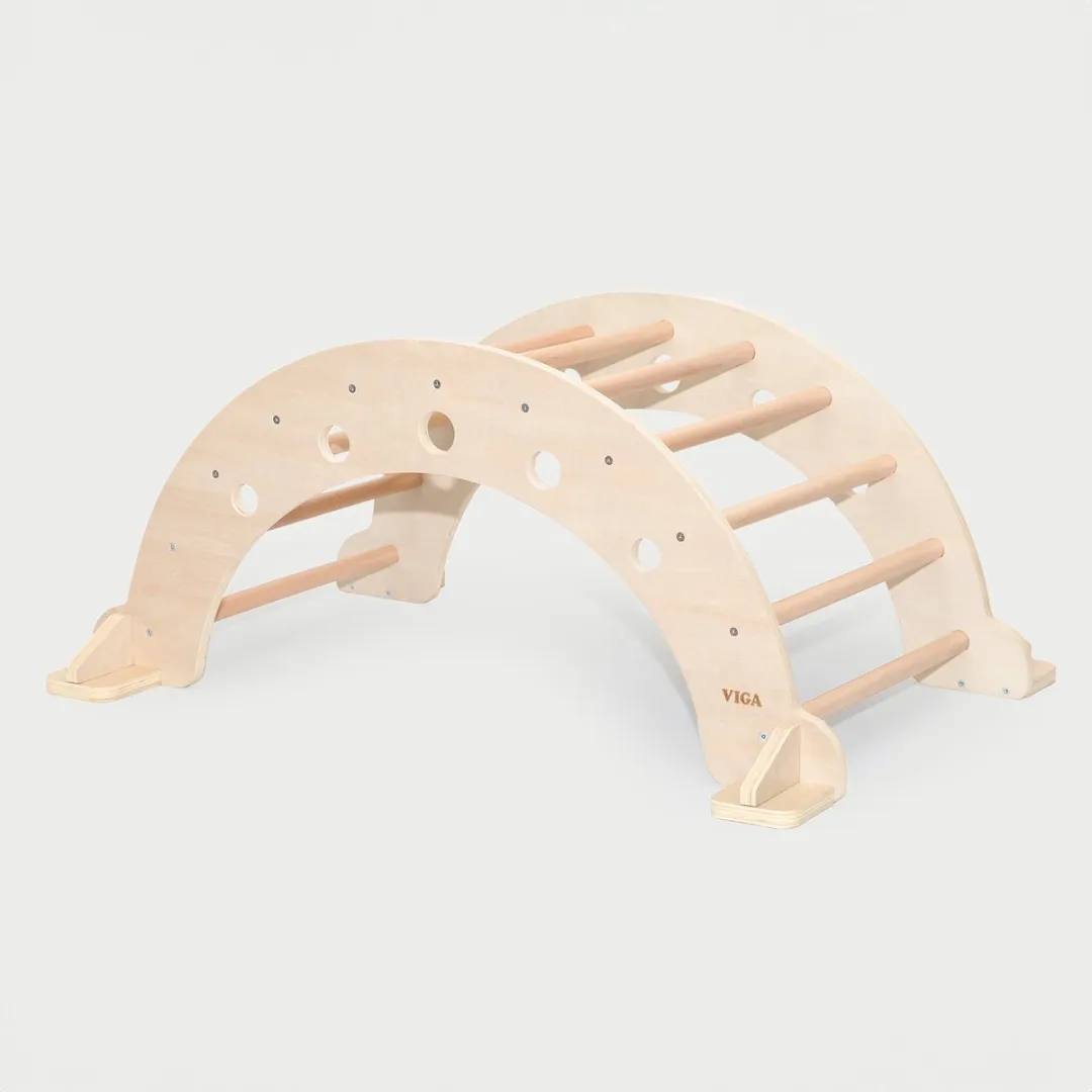 VIGA Natuurlijke Houten Klimboog