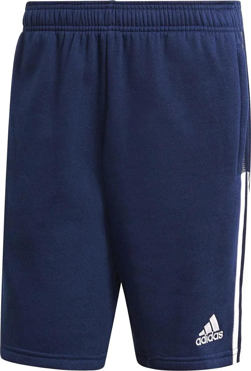 adidas Tiro 21 Sportbroek S - GH4465 - Donkerblauw/Wit