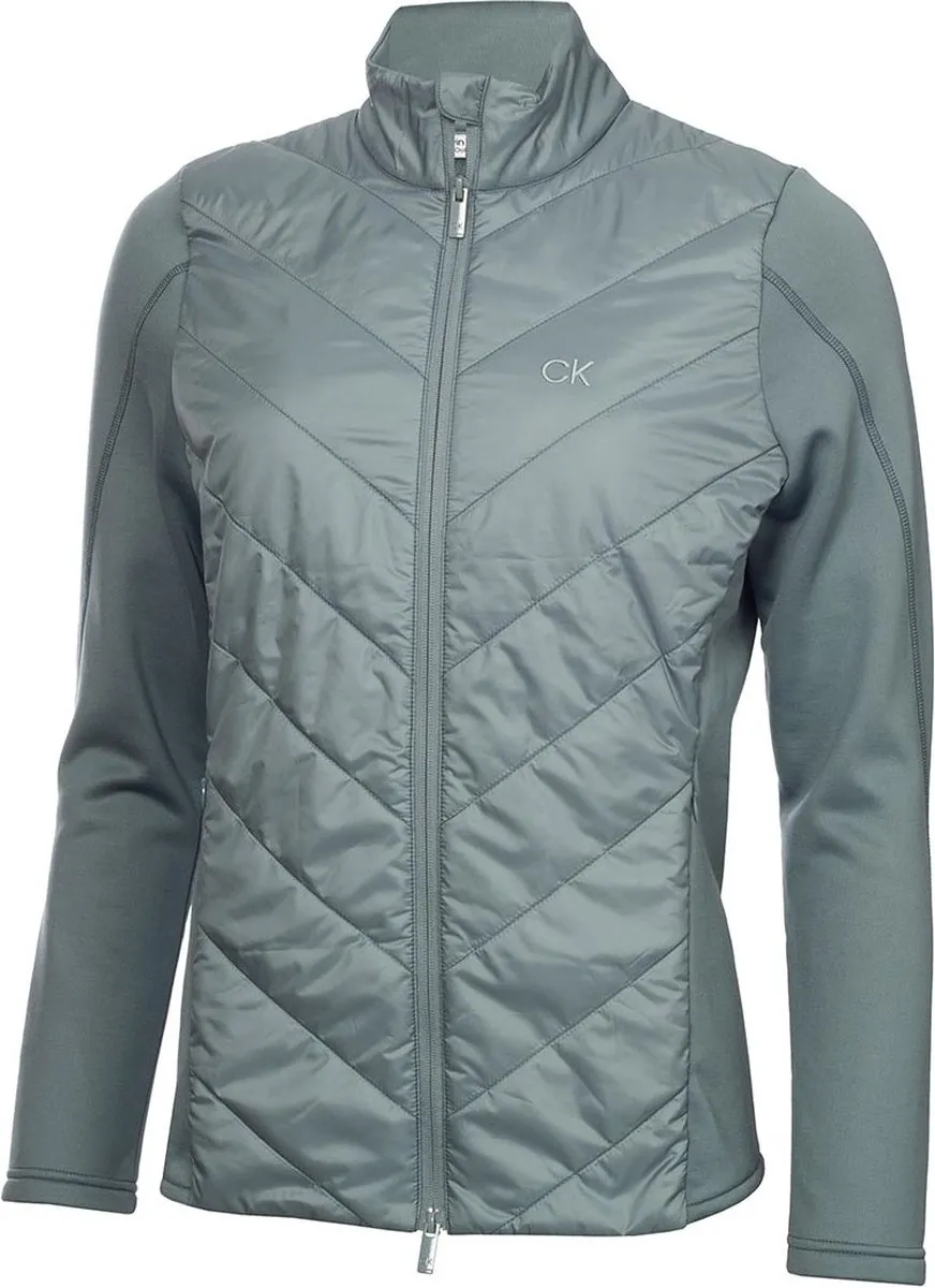 Calvin Klein Lago Hybrid Woman Jacket Sage - L