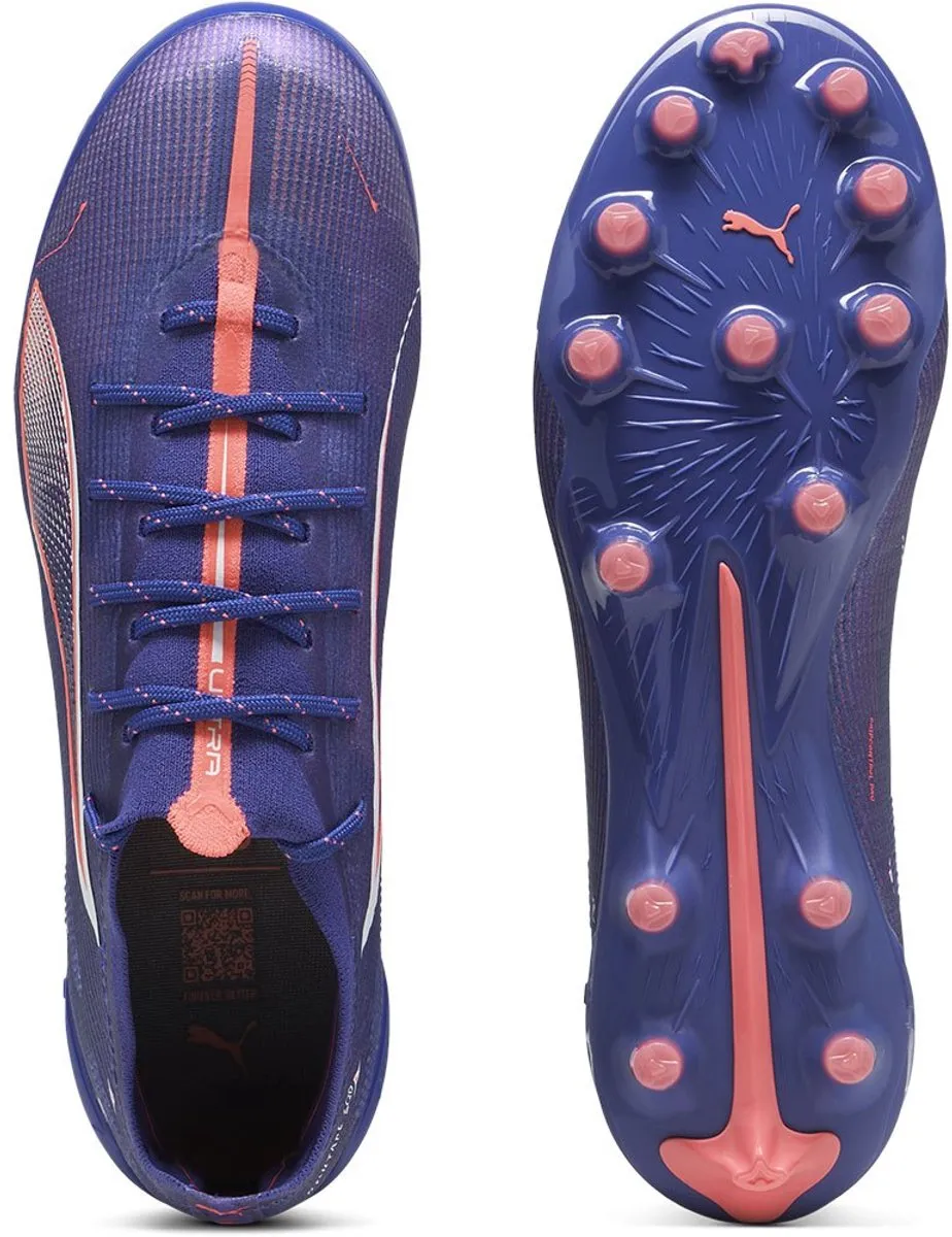 PUMA Ultra 5 Ultimate Ag Dames Voetbalschoenen - Paars - EU 38