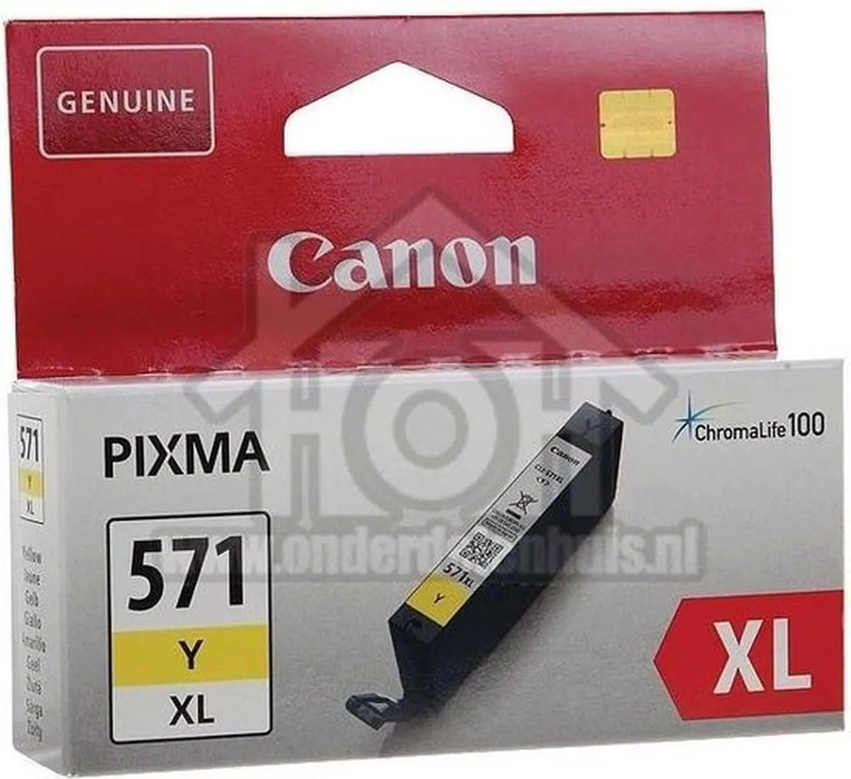 Canon CLI-571Y XL Inktcartridge - Geel