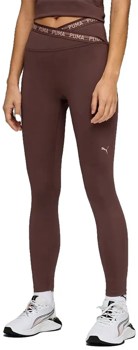 PUMA Strong Cross Hoge Taille Leggings - Bruin XL