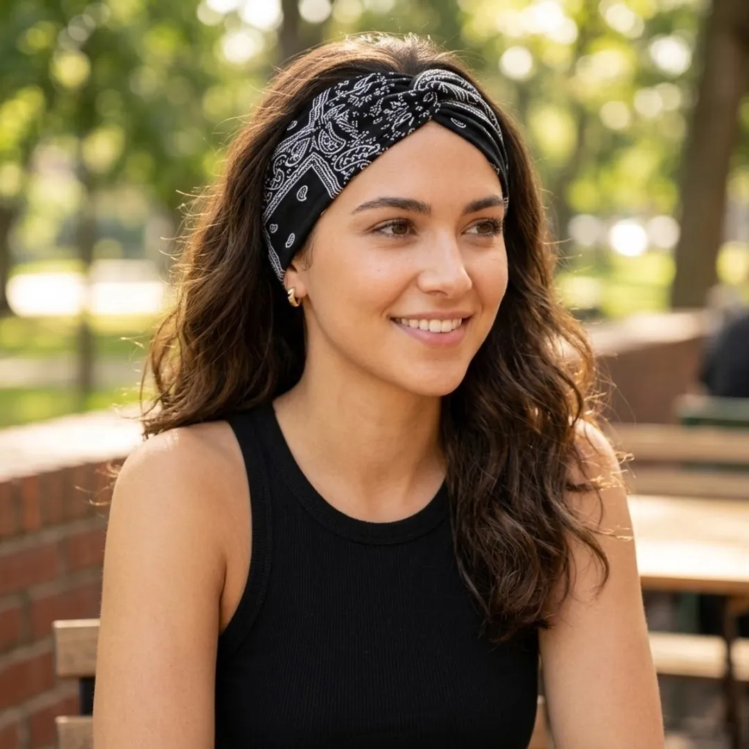 NuveX Sport Hoofdband Set 4-delig - Luipaardprint