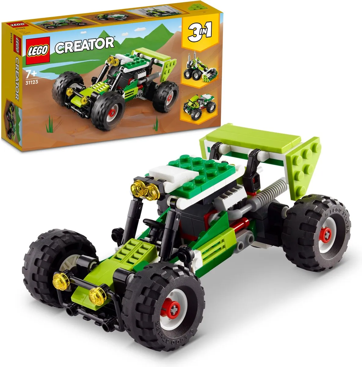 LEGO Creator Terreinbuggy 31123 - 160 Stukken - afbeelding 4 van 6