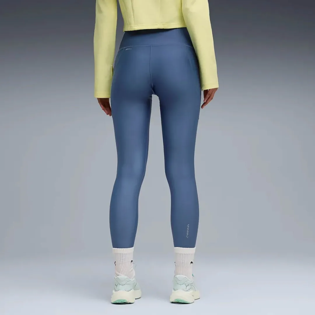PUMA W Run Velocity Fl Tight Leggings - Blauw