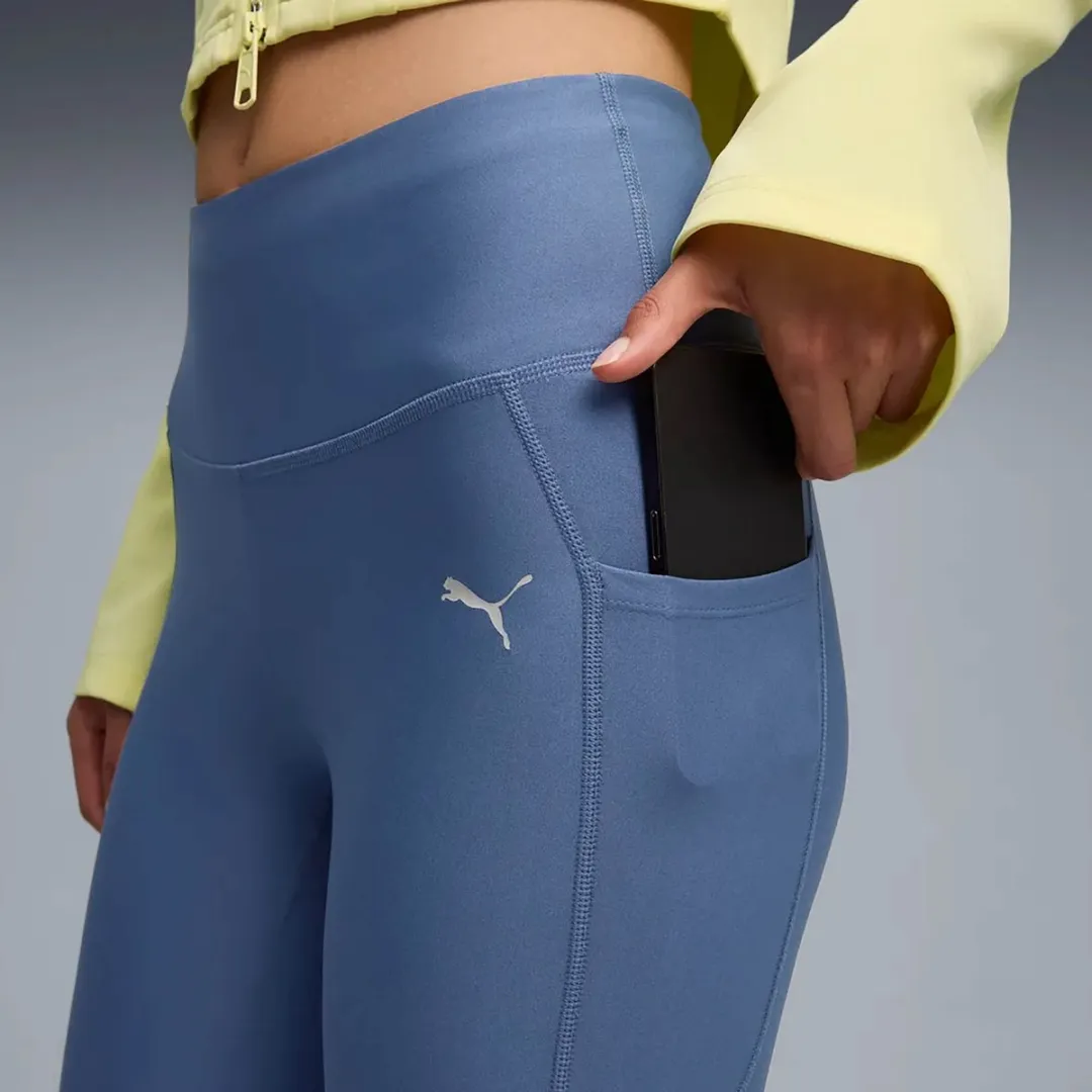 PUMA W Run Velocity Fl Tight Leggings - Blauw
