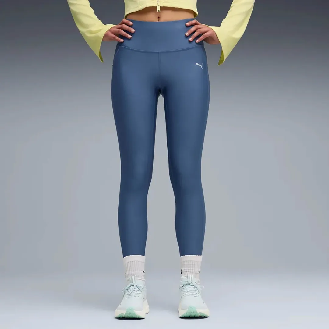 PUMA W Run Velocity Fl Tight Leggings - Blauw