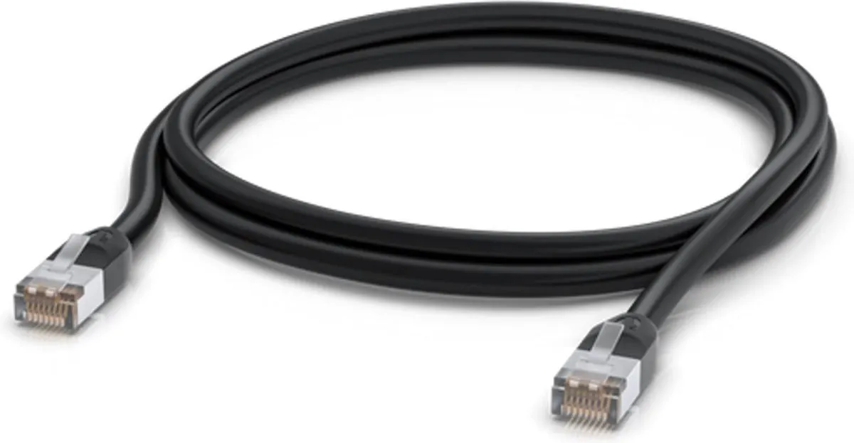 Ubiquiti UniFi Patch Cable Outdoor Cat5e 2m - Zwart