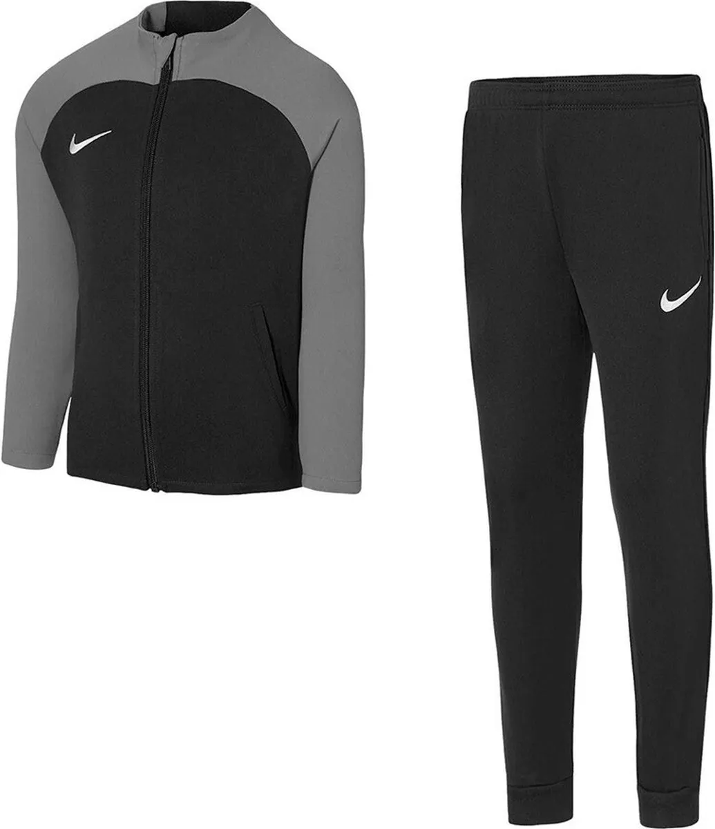 Nike Dri-FIT Trainingspak DJ3363-013 - Maat 122 - Zwart/Grijs