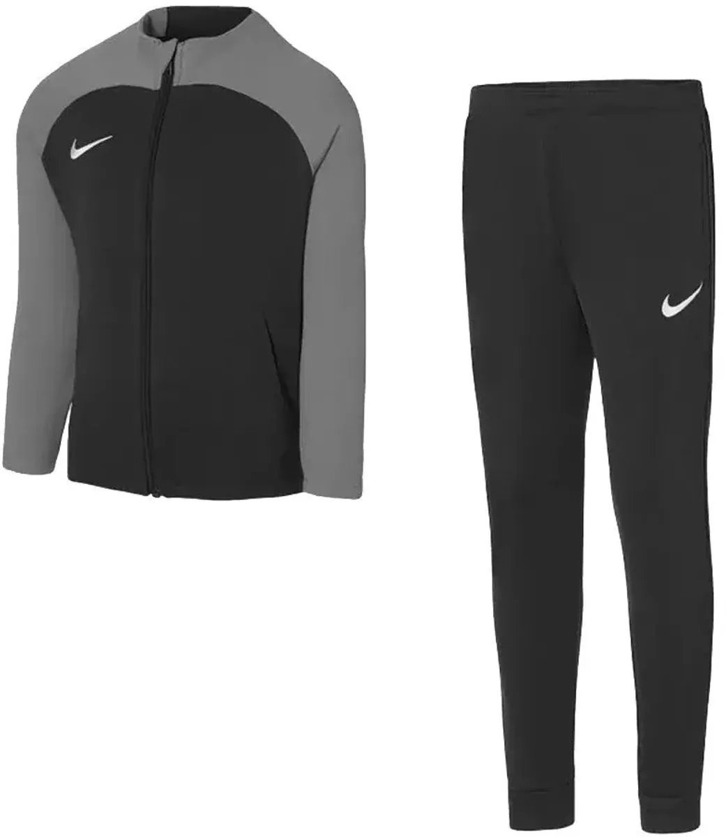 Nike Dri-FIT Trainingspak DJ3363-013 - Maat 122 - Zwart/Grijs