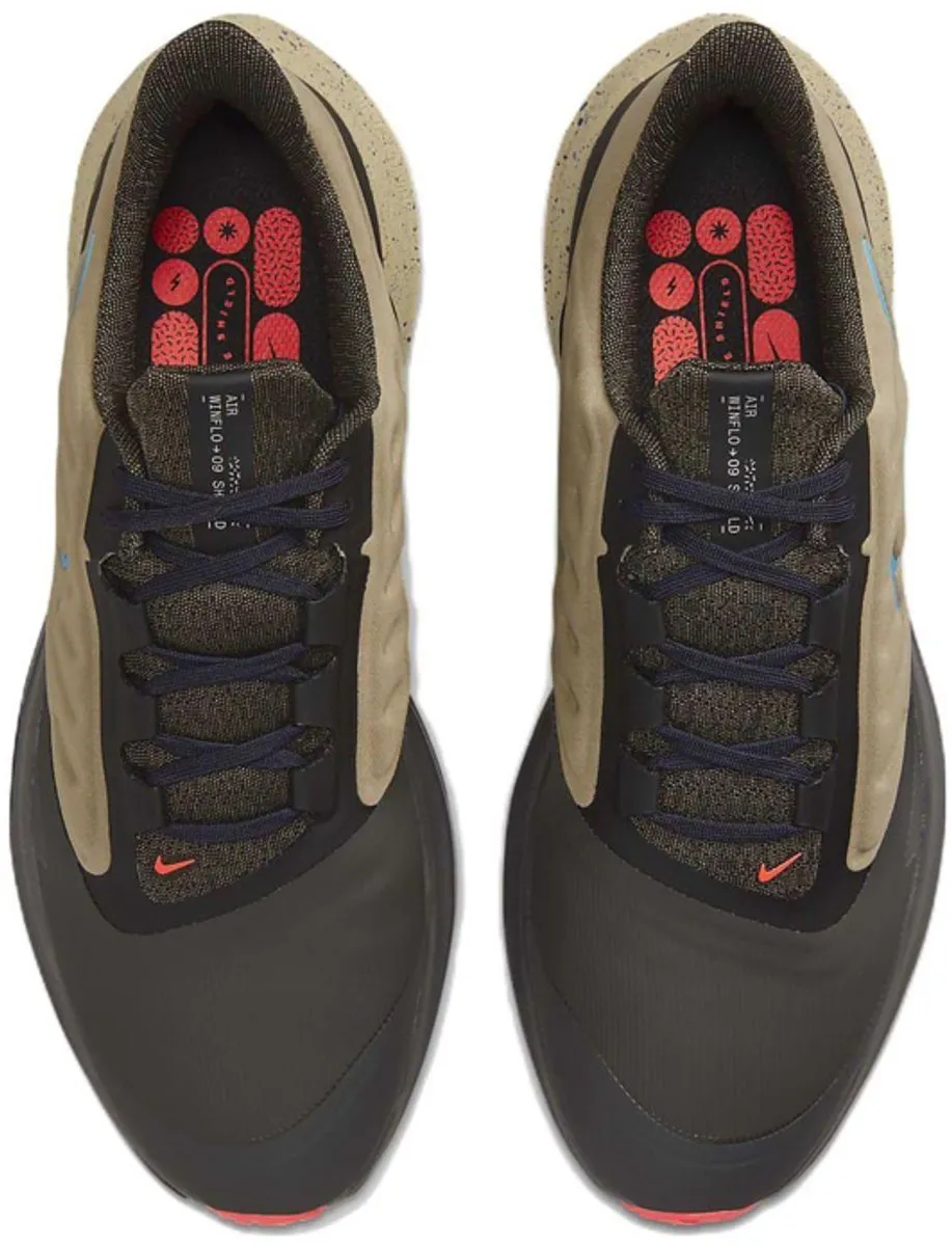 Nike Air Winflo 9 Shield Hardloopschoenen 42,5 - Khaki Groen - afbeelding 6 van 6
