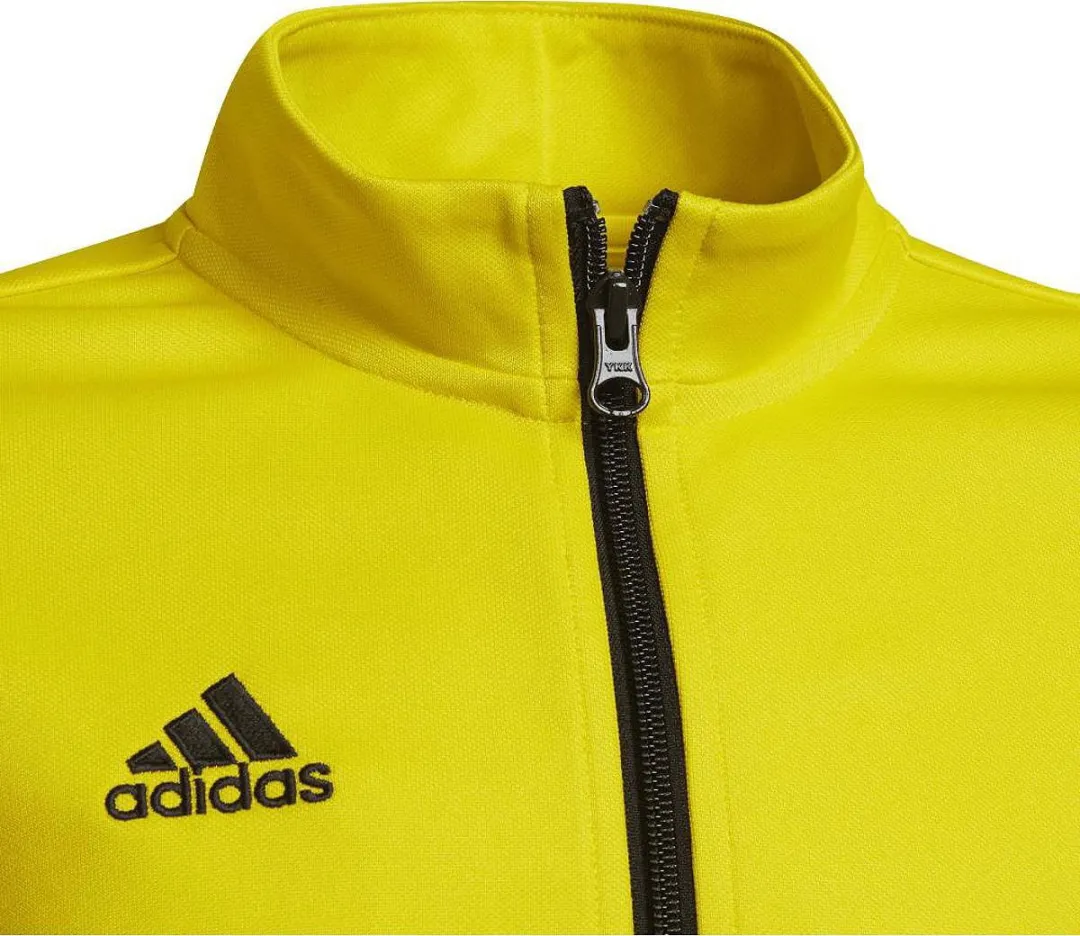 Adidas Entrada 22 Trainingsvest Kinderen 140 - Geel