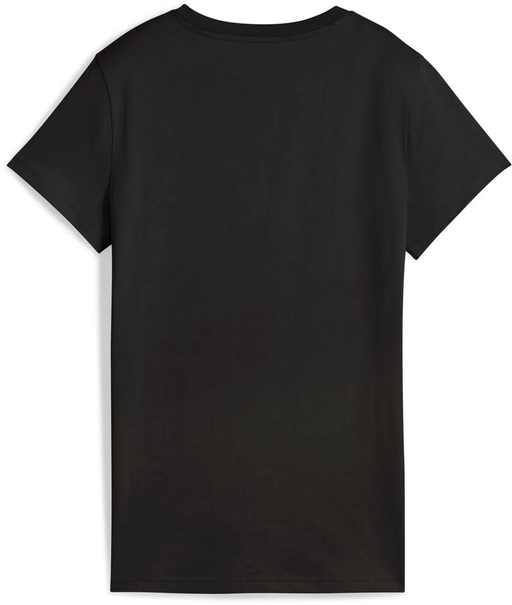 PUMA Ess Elevated Tee Dames T-shirt - Puma Black