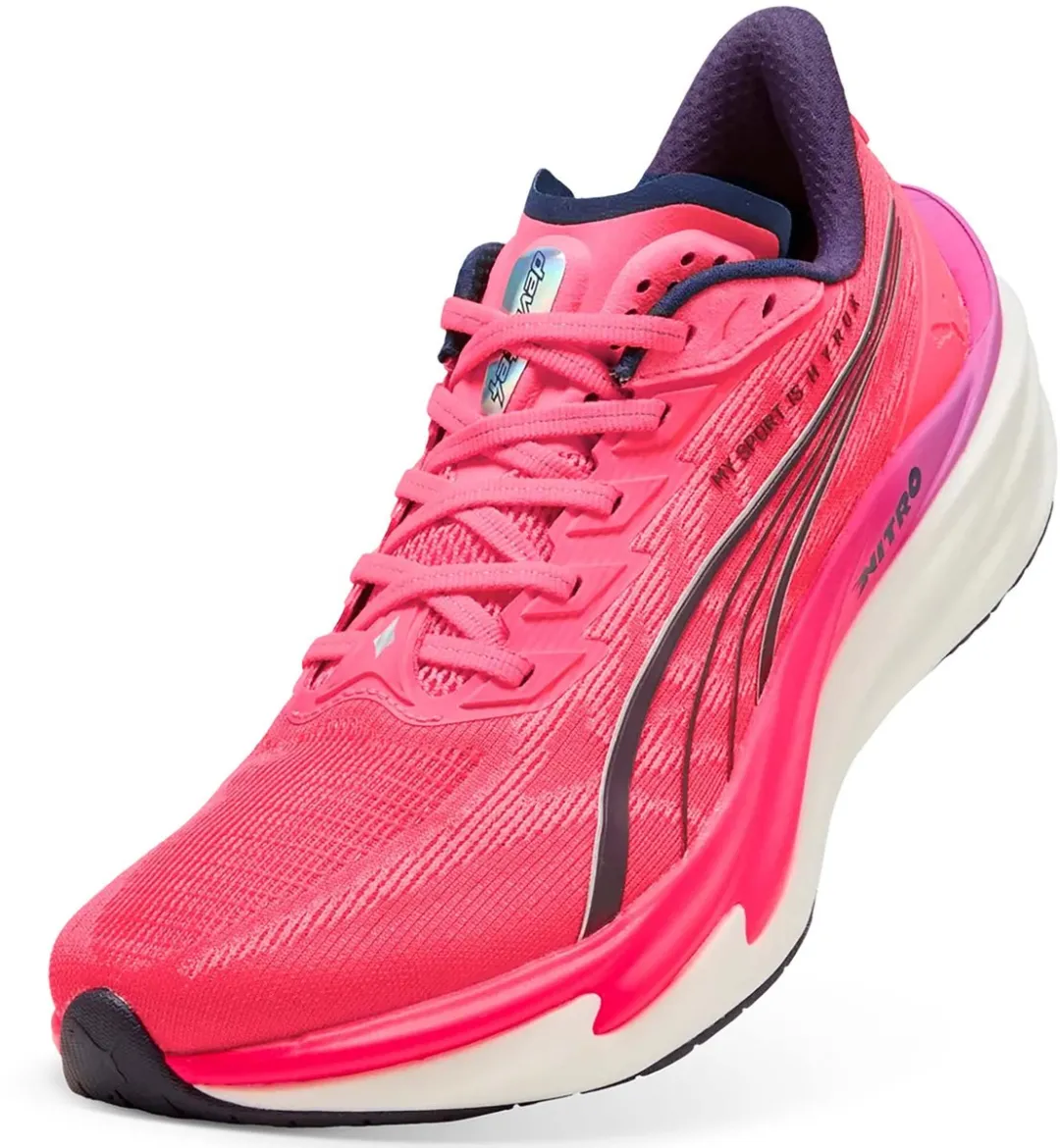 PUMA Deviate Nitro 4 Puma X Hyrox Hardloopschoenen 45 - Roze