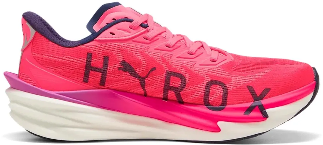 PUMA Deviate Nitro 4 Puma X Hyrox Hardloopschoenen 45 - Roze