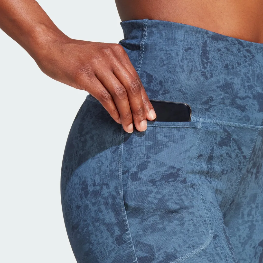 Adidas Terrex Multi Allover Print Legging 40 - Blauw