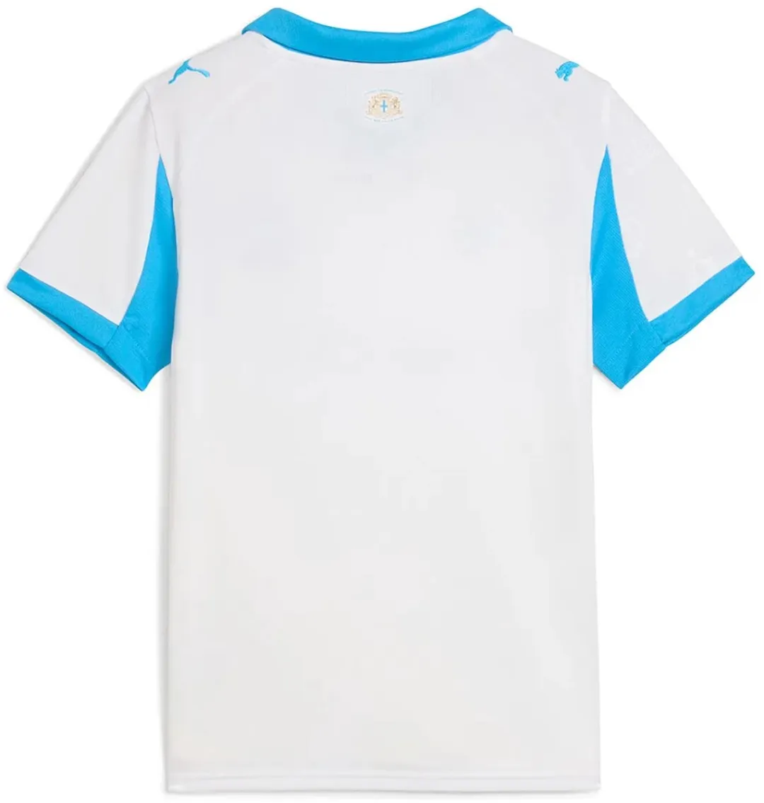 PUMA Olympique Marseille 25/26 Thuis T-shirt Junior - Wit - 9-10 jaar