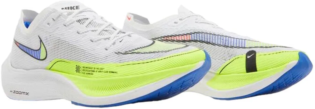 Nike ZoomX Vaporfly Next% 2 - Maat 39 - Wit/Zwart/Geel