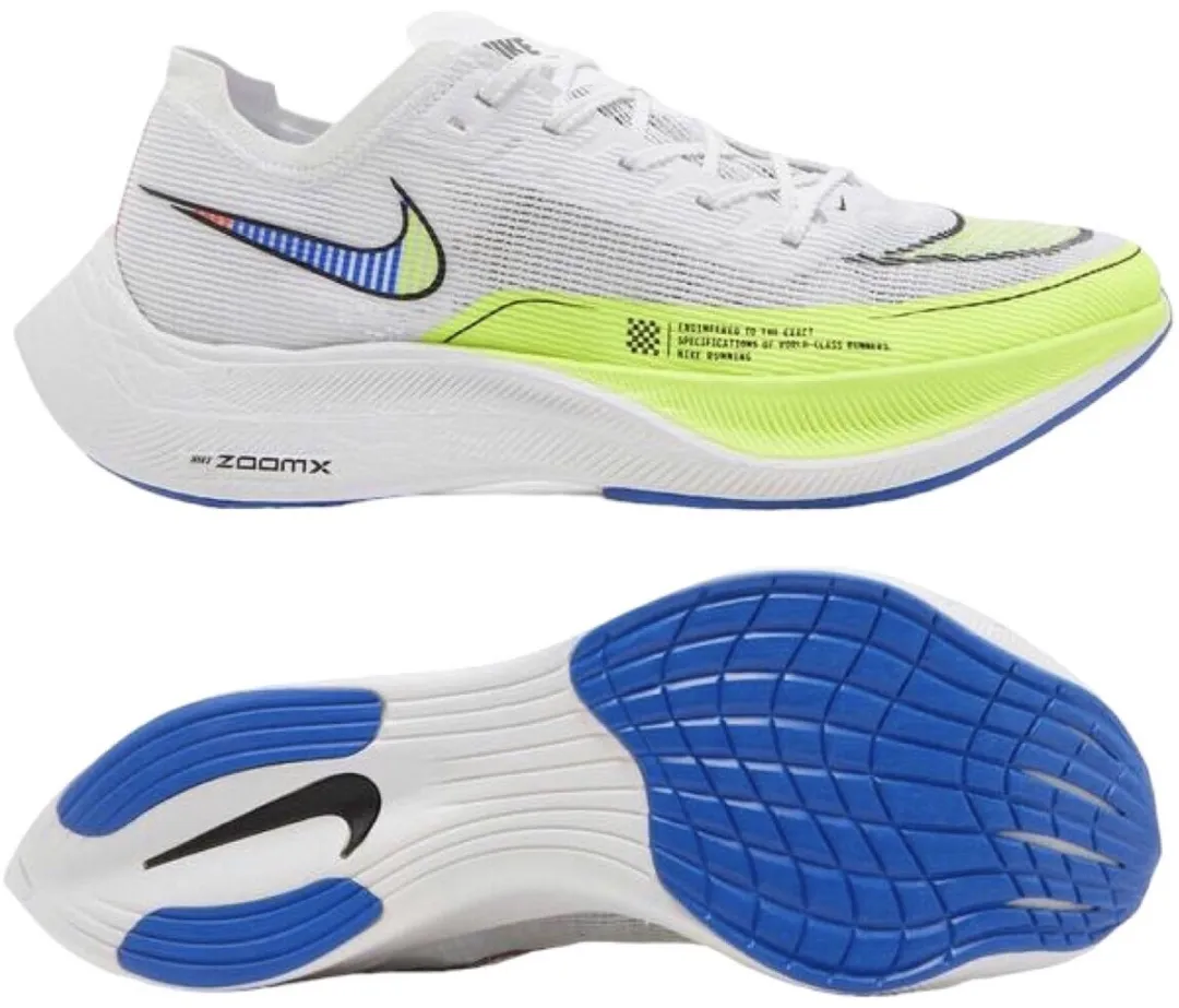 Nike ZoomX Vaporfly Next% 2 - Maat 39 - Wit/Zwart/Geel