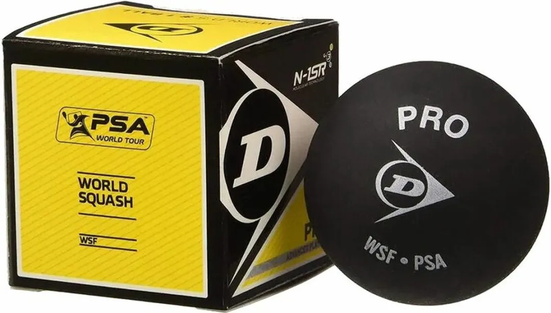 Dunlop Pro XX Squashbal - 12 Stuks - Zwart