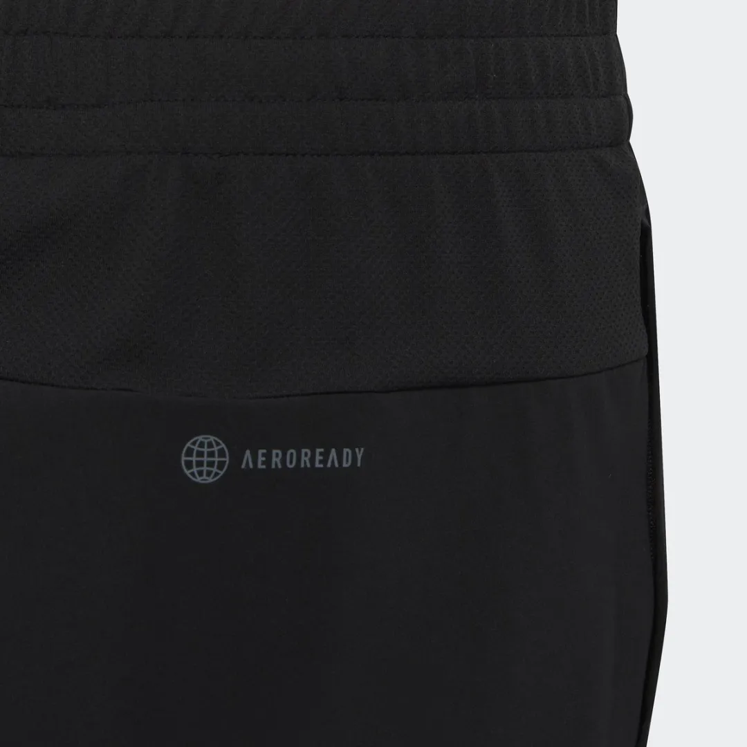 adidas Performance AEROREADY 3-Stripes Geweven Short 140 - Zwart