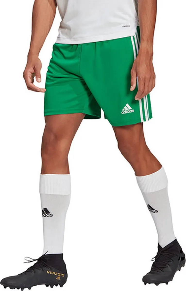 adidas Squadra 21 Short Heren - XS - Groen/Wit - afbeelding 6 van 6