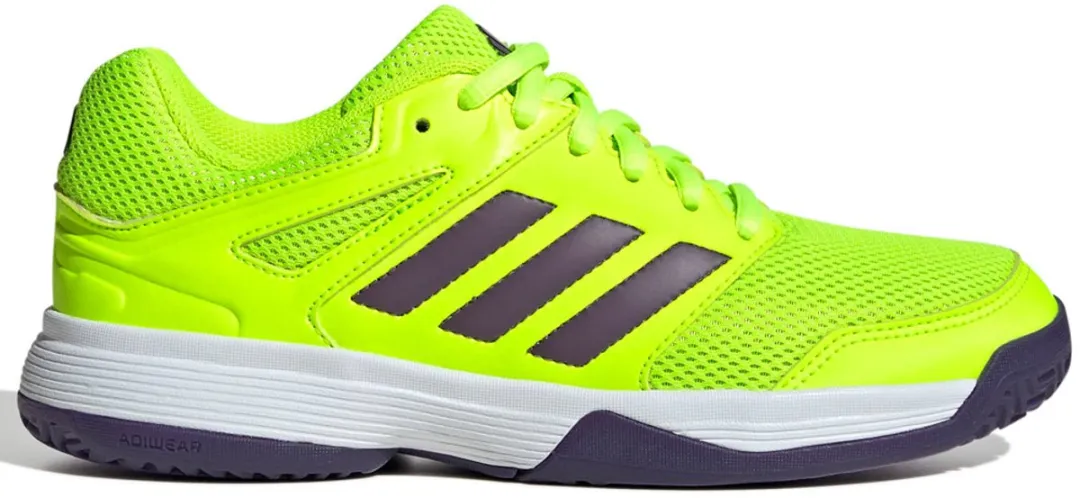 adidas Speedcourt Junior Hockeyschoenen 38 2/3 - Geel
